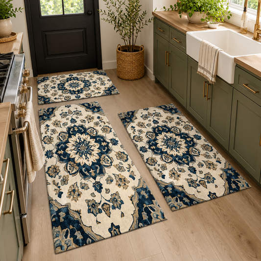 Washable Kitchen Mat Set